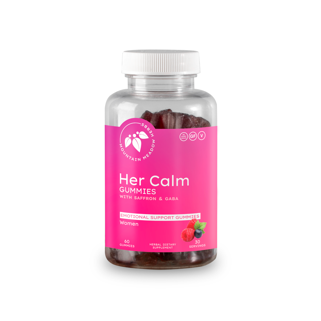 Her Calm Mood Gummies 60ct | Mountain Meadow Herbs